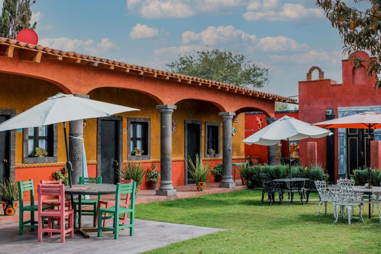 Bed and Breakfast Casa Loteria Альенде Экстерьер фото